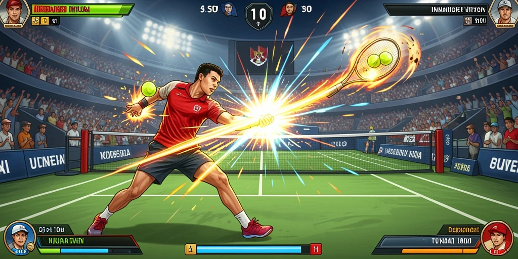 Screenshot memperlihatkan level baru dengan grafis yang menakjubkan.