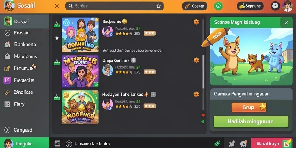 Fitur bonus harian yang menggiurkan untuk pemain.