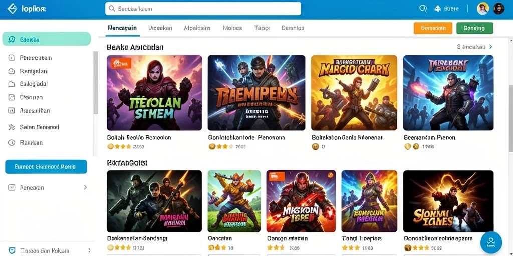 Fitur sosial untuk berinteraksi dengan pemain lain.