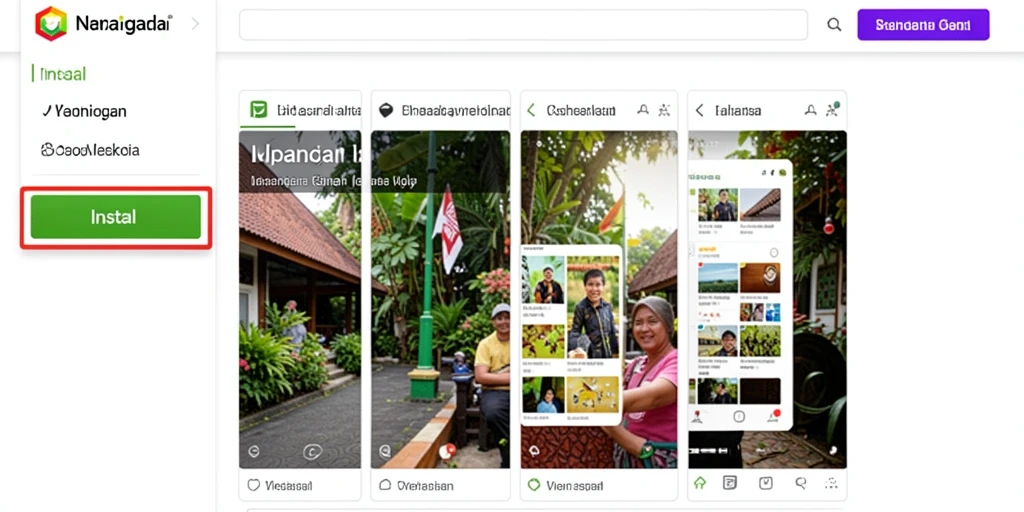 Fitur interaksi sosial membuat pengalaman bermain semakin seru.