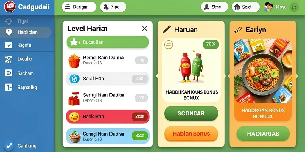 Mode permainan yang seru dan menantang.