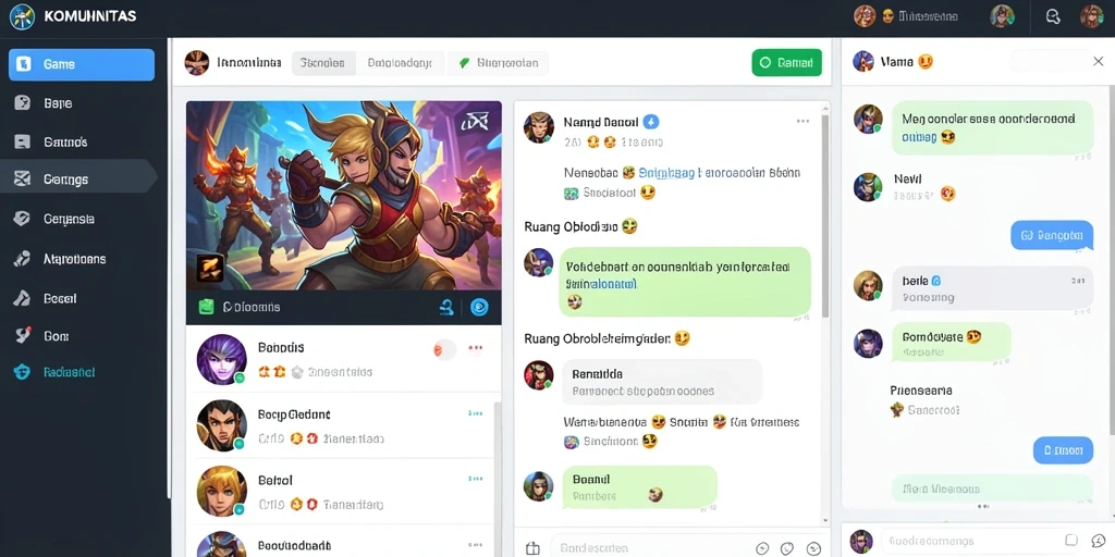 Fitur multiplayer yang memungkinkan interaksi dengan pemain lain.