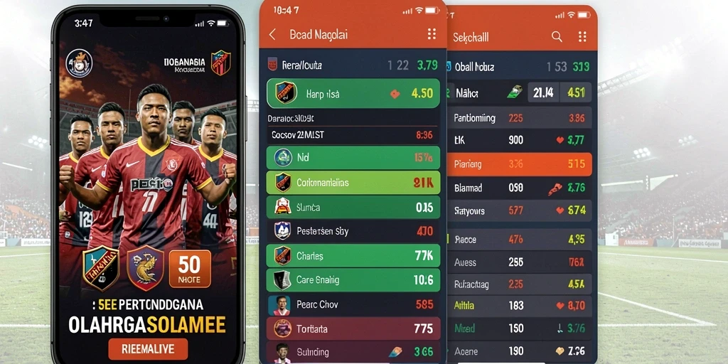 Menu tampilan yang mudah digunakan bagi semua pemain.