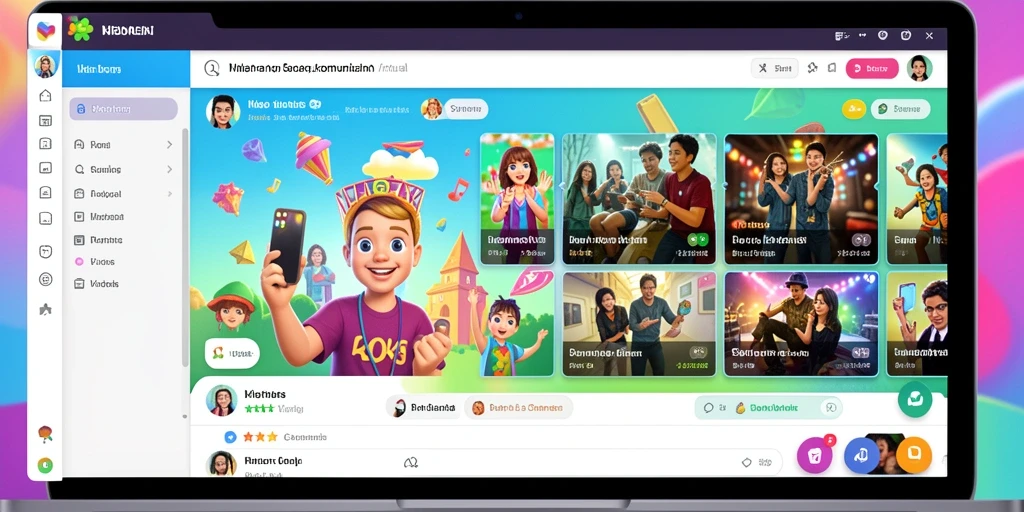 Fitur multiplayer yang memungkinkan bermain bersama teman.