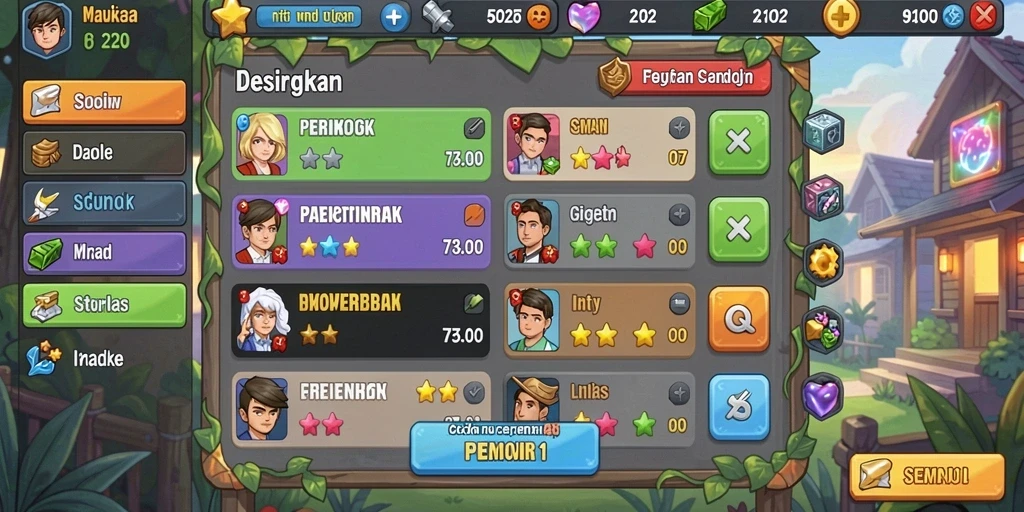 Tantangan menarik di setiap level membuat permainan semakin seru.